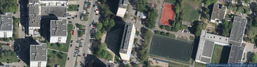 Zdjęcie satelitarne Poleska ul.