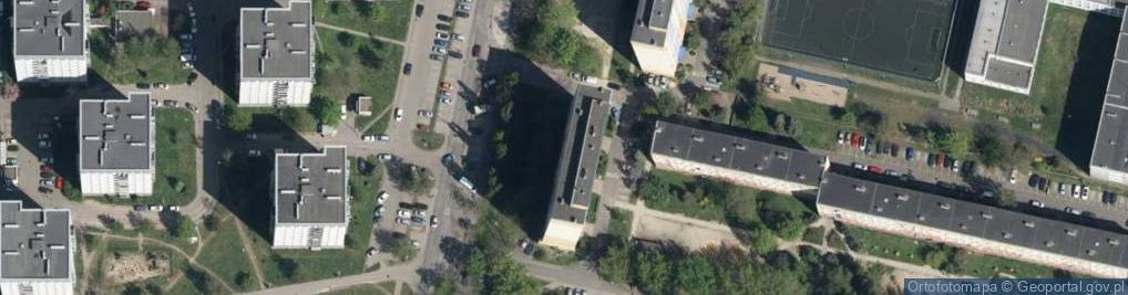 Zdjęcie satelitarne Poleska ul.