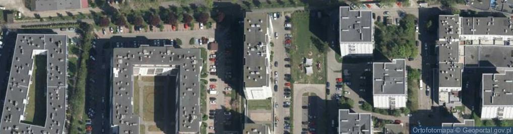Zdjęcie satelitarne Poleska ul.