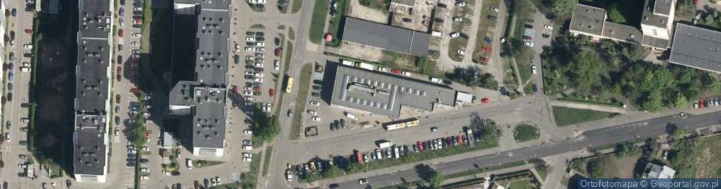 Zdjęcie satelitarne Poleska ul.