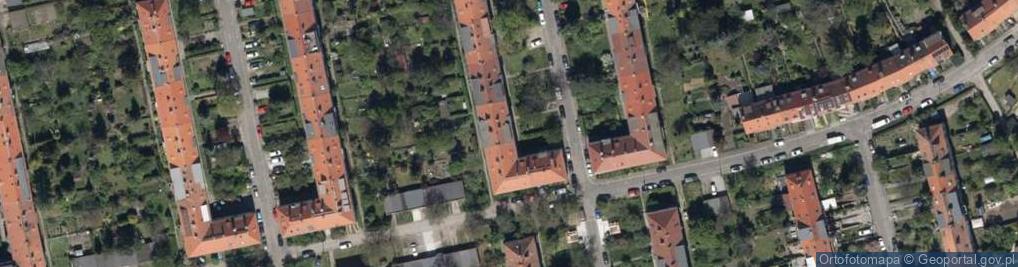 Zdjęcie satelitarne Potebni Andrzeja ul.