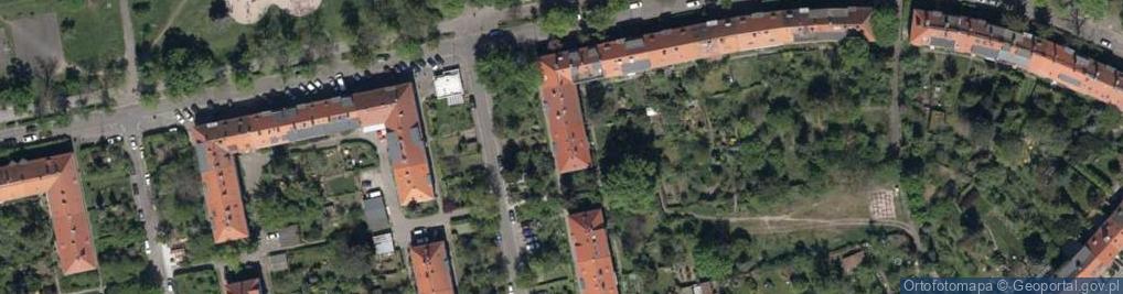 Zdjęcie satelitarne Potebni Andrzeja ul.