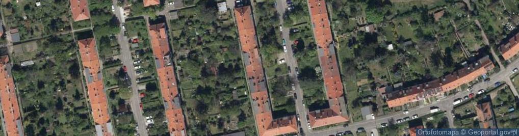 Zdjęcie satelitarne Potebni Andrzeja ul.