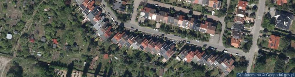 Zdjęcie satelitarne Poziomkowa ul.
