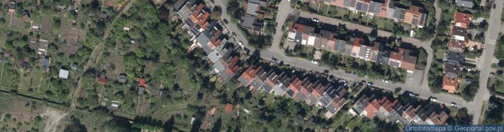 Zdjęcie satelitarne Poziomkowa ul.