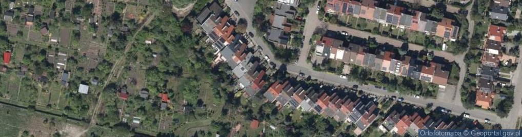 Zdjęcie satelitarne Poziomkowa ul.