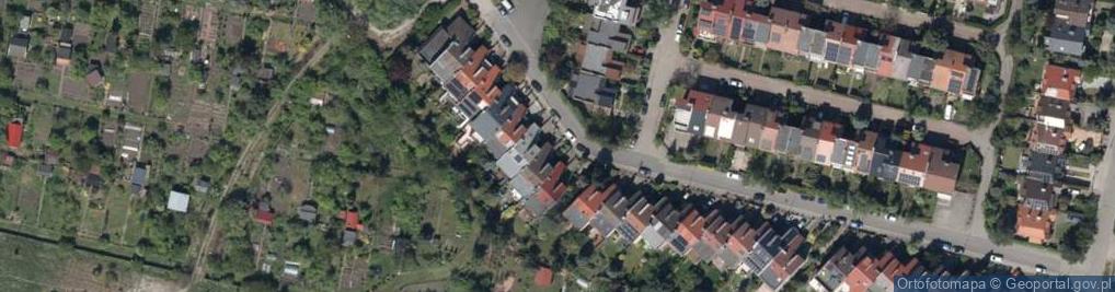 Zdjęcie satelitarne Poziomkowa ul.