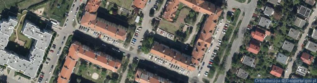 Zdjęcie satelitarne Powiewna ul.