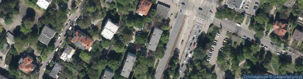Zdjęcie satelitarne Powstańców Śląskich ul.