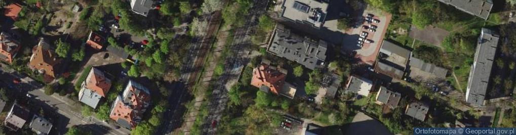 Zdjęcie satelitarne Powstańców Śląskich ul.