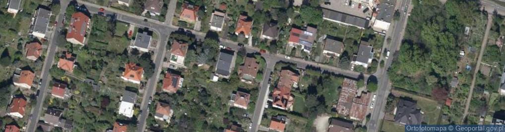 Zdjęcie satelitarne Podróżnicza ul.