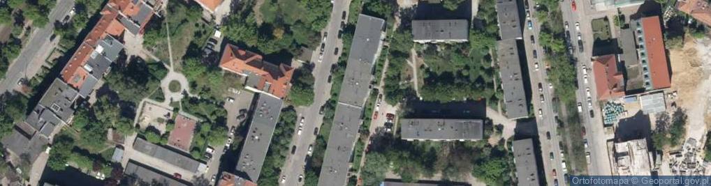 Zdjęcie satelitarne Pocztowa ul.