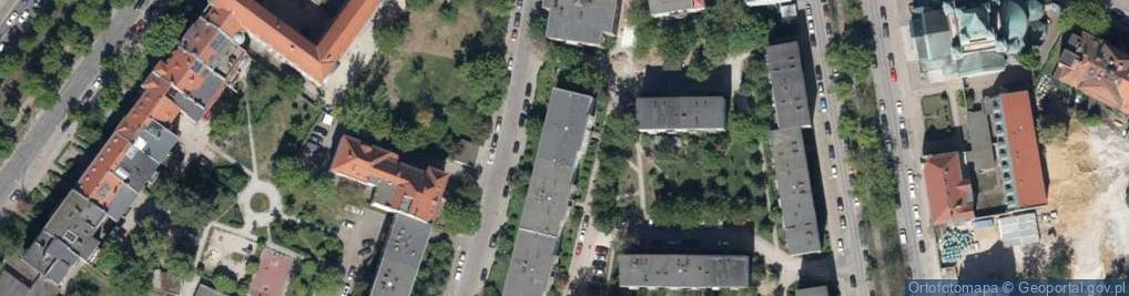 Zdjęcie satelitarne Pocztowa ul.