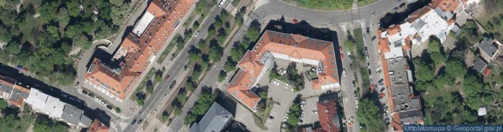 Zdjęcie satelitarne Powstańców Śląskich ul.