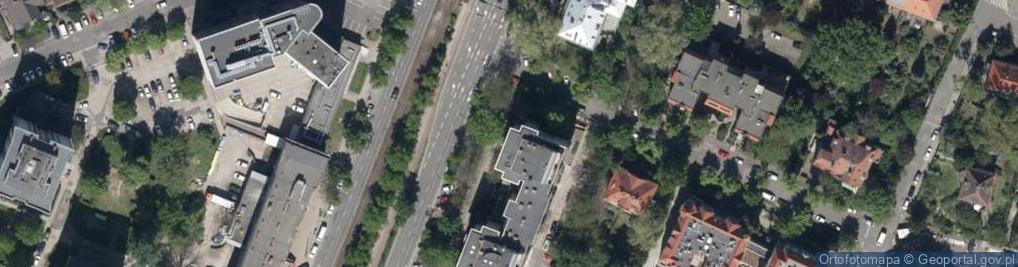 Zdjęcie satelitarne Powstańców Śląskich ul.