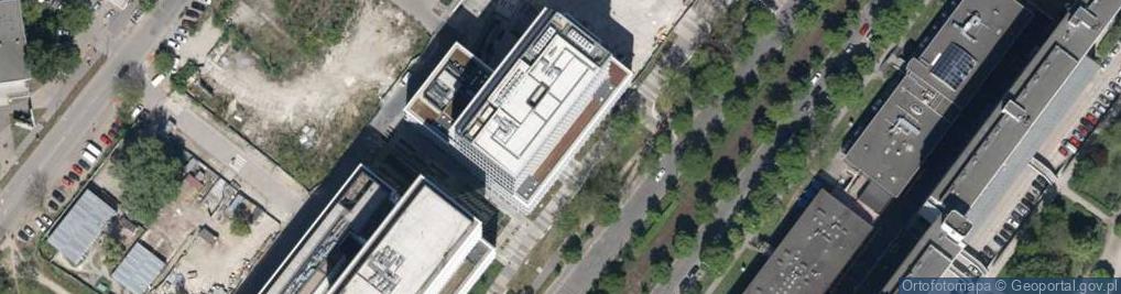 Zdjęcie satelitarne Powstańców Śląskich ul.