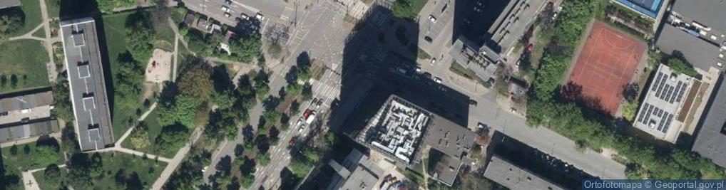 Zdjęcie satelitarne Powstańców Śląskich ul.
