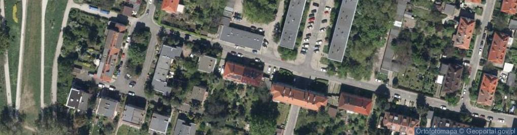 Zdjęcie satelitarne Połaniecka ul.