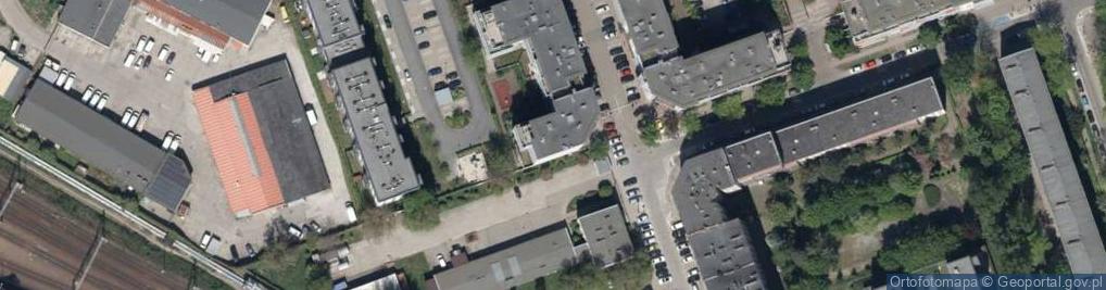 Zdjęcie satelitarne Pochyła ul.