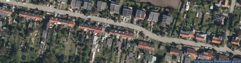 Zdjęcie satelitarne Porębska ul.