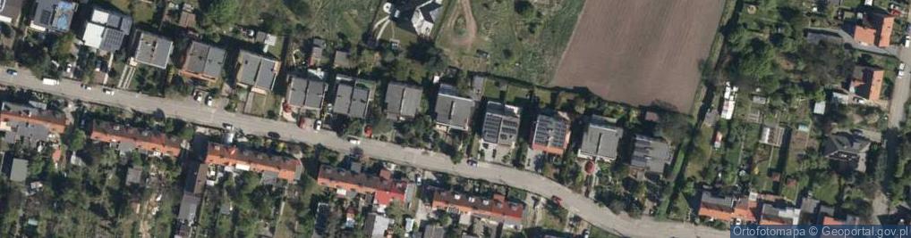 Zdjęcie satelitarne Porębska ul.