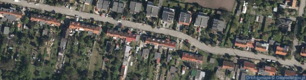Zdjęcie satelitarne Porębska ul.