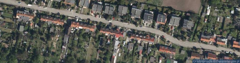 Zdjęcie satelitarne Porębska ul.