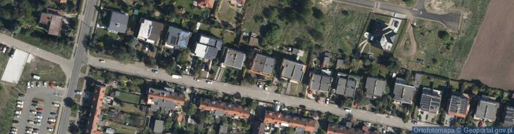 Zdjęcie satelitarne Porębska ul.