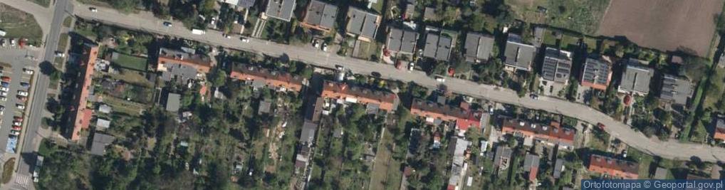 Zdjęcie satelitarne Porębska ul.