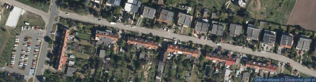 Zdjęcie satelitarne Porębska ul.