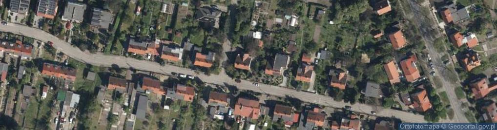 Zdjęcie satelitarne Porębska ul.