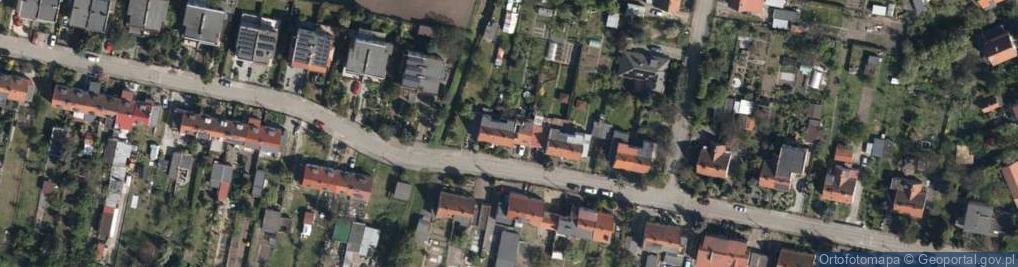 Zdjęcie satelitarne Porębska ul.