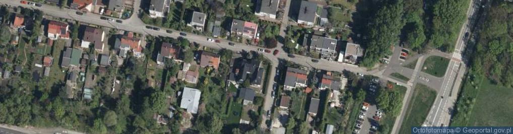 Zdjęcie satelitarne Porębska ul.