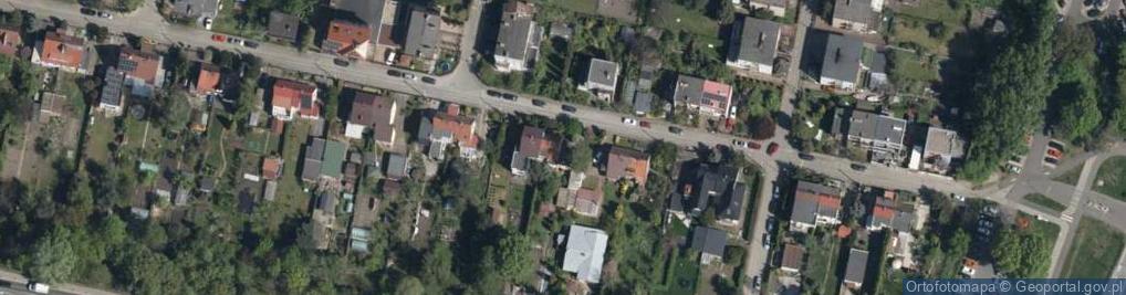 Zdjęcie satelitarne Porębska ul.