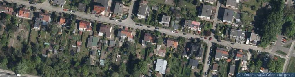 Zdjęcie satelitarne Porębska ul.