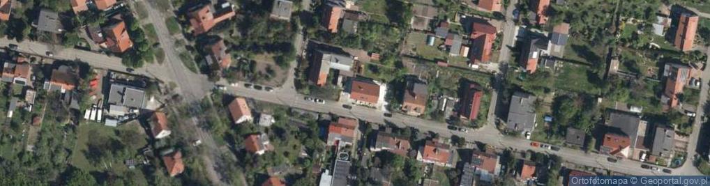 Zdjęcie satelitarne Porębska ul.