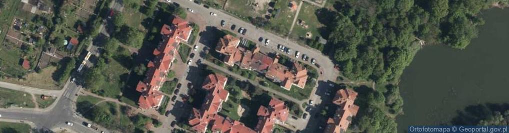 Zdjęcie satelitarne Polonii Wrocławskiej ul.