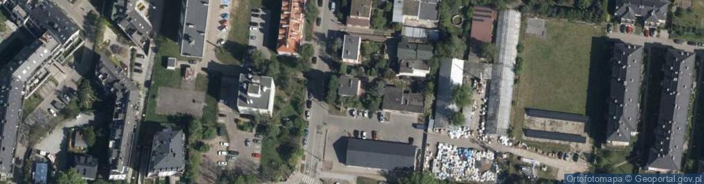 Zdjęcie satelitarne Północna ul.