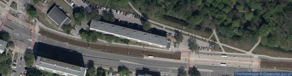 Zdjęcie satelitarne Popowicka ul.