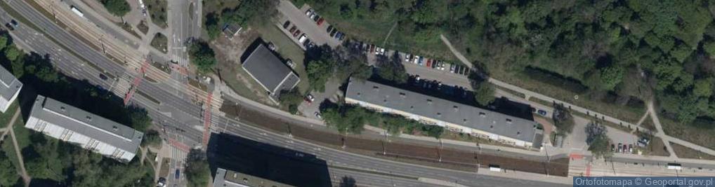 Zdjęcie satelitarne Popowicka ul.