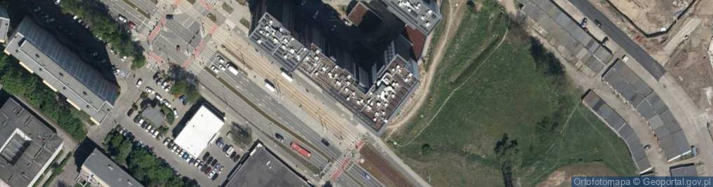 Zdjęcie satelitarne Popowicka ul.