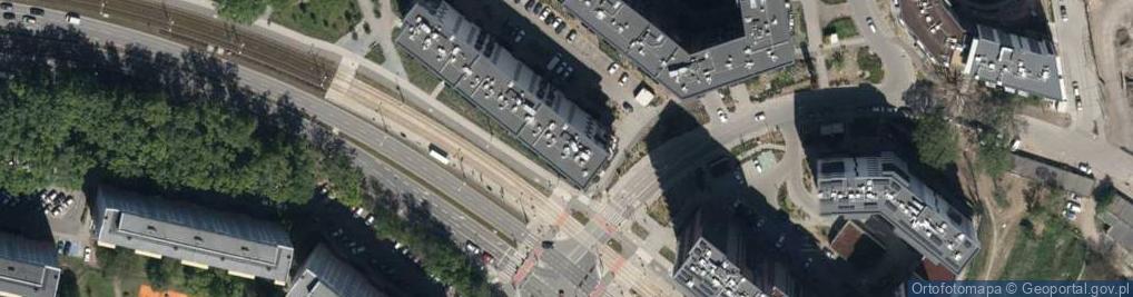 Zdjęcie satelitarne Popowicka ul.
