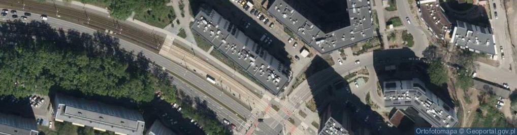 Zdjęcie satelitarne Popowicka ul.