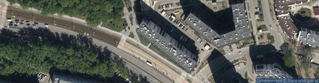 Zdjęcie satelitarne Popowicka ul.