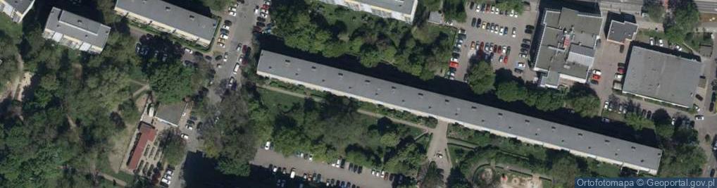 Zdjęcie satelitarne Popowicka ul.