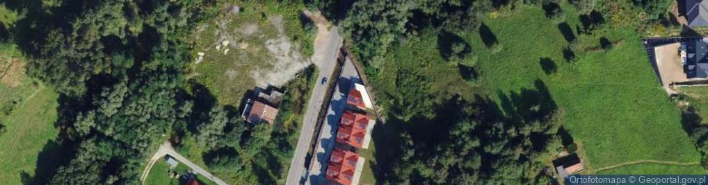 Zdjęcie satelitarne Pod Skałą ul.