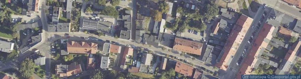 Zdjęcie satelitarne Pocztowa ul.