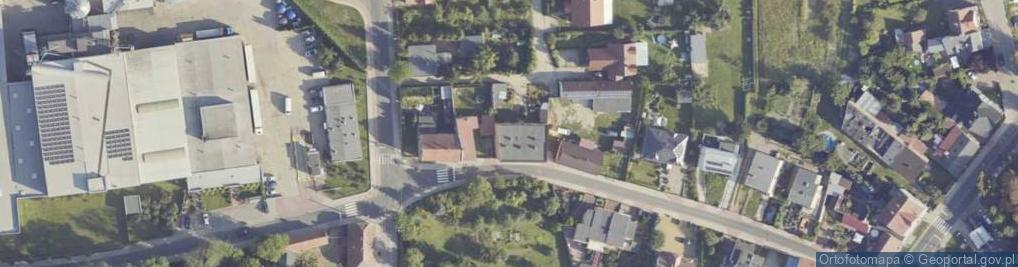 Zdjęcie satelitarne Podgórna ul.