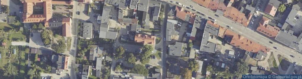 Zdjęcie satelitarne Poprzeczna ul.