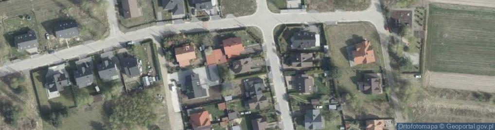 Zdjęcie satelitarne Poziomkowa ul.